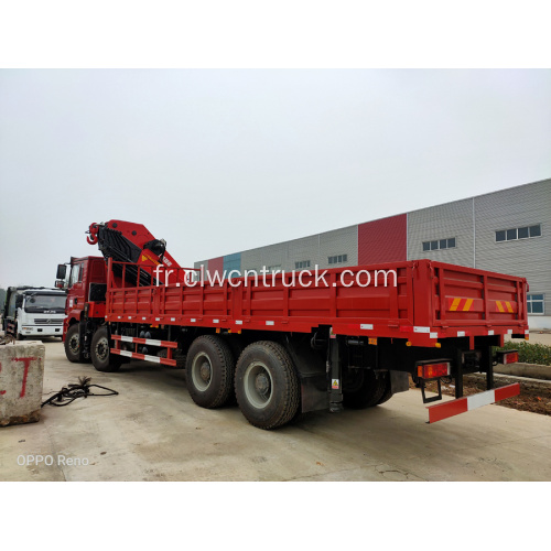 Camion grue pliante de qualité supérieure ShacmanM3000 12T